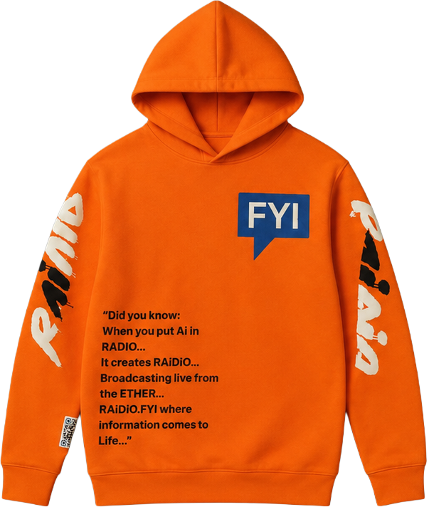 RAiDiO.FYI Neoprene Hoodie